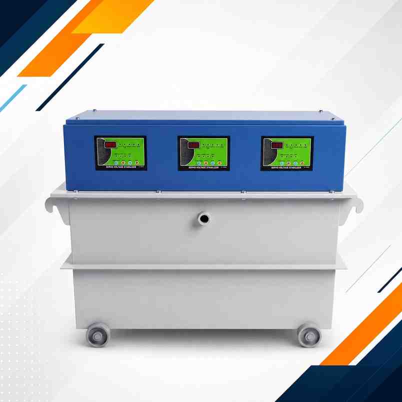 75 kVA Three Phase Servo Voltage Stabilizer — image 1