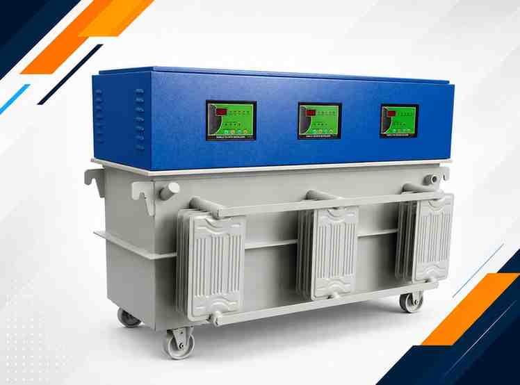 250 kVA Three Phase Servo Voltage Stabilizer — image 1