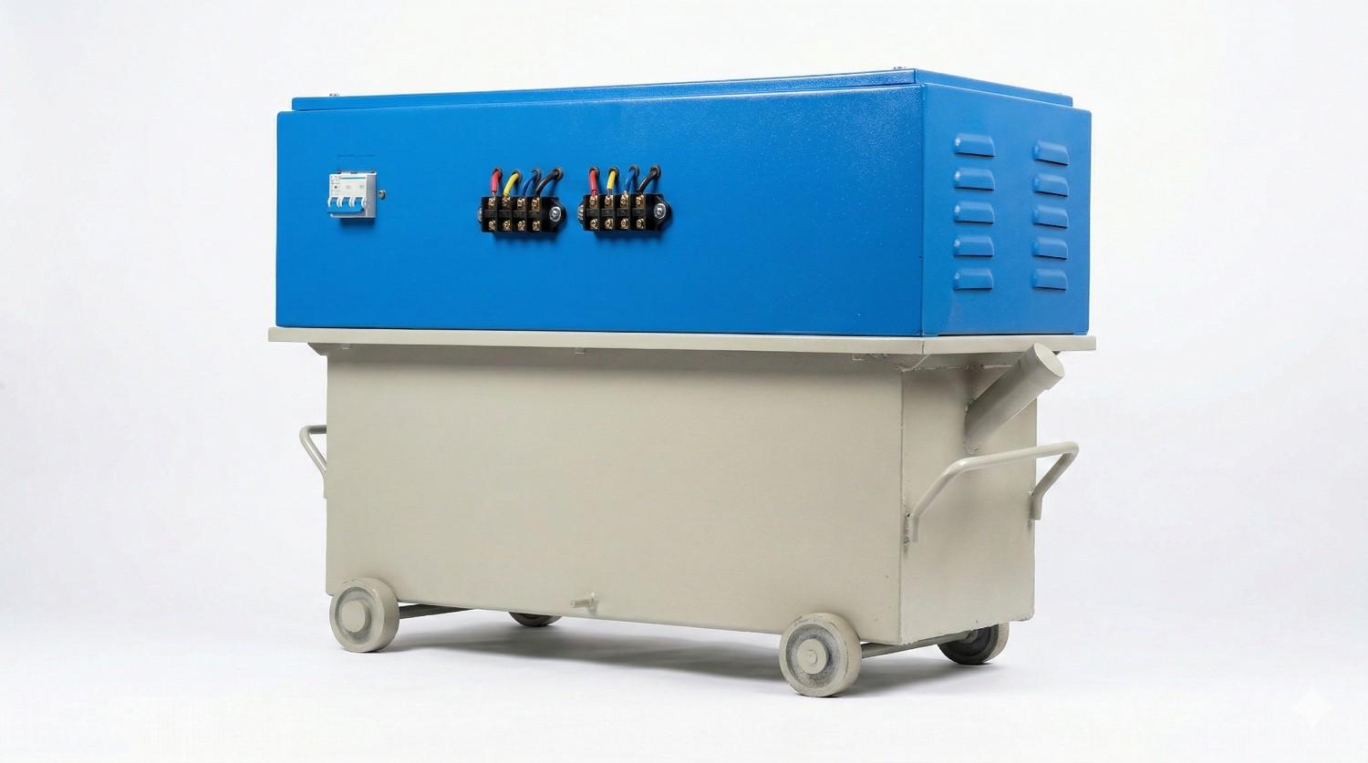 3 Phase Oil Cooled Servo Stabilizer — 100 KVA — view 3