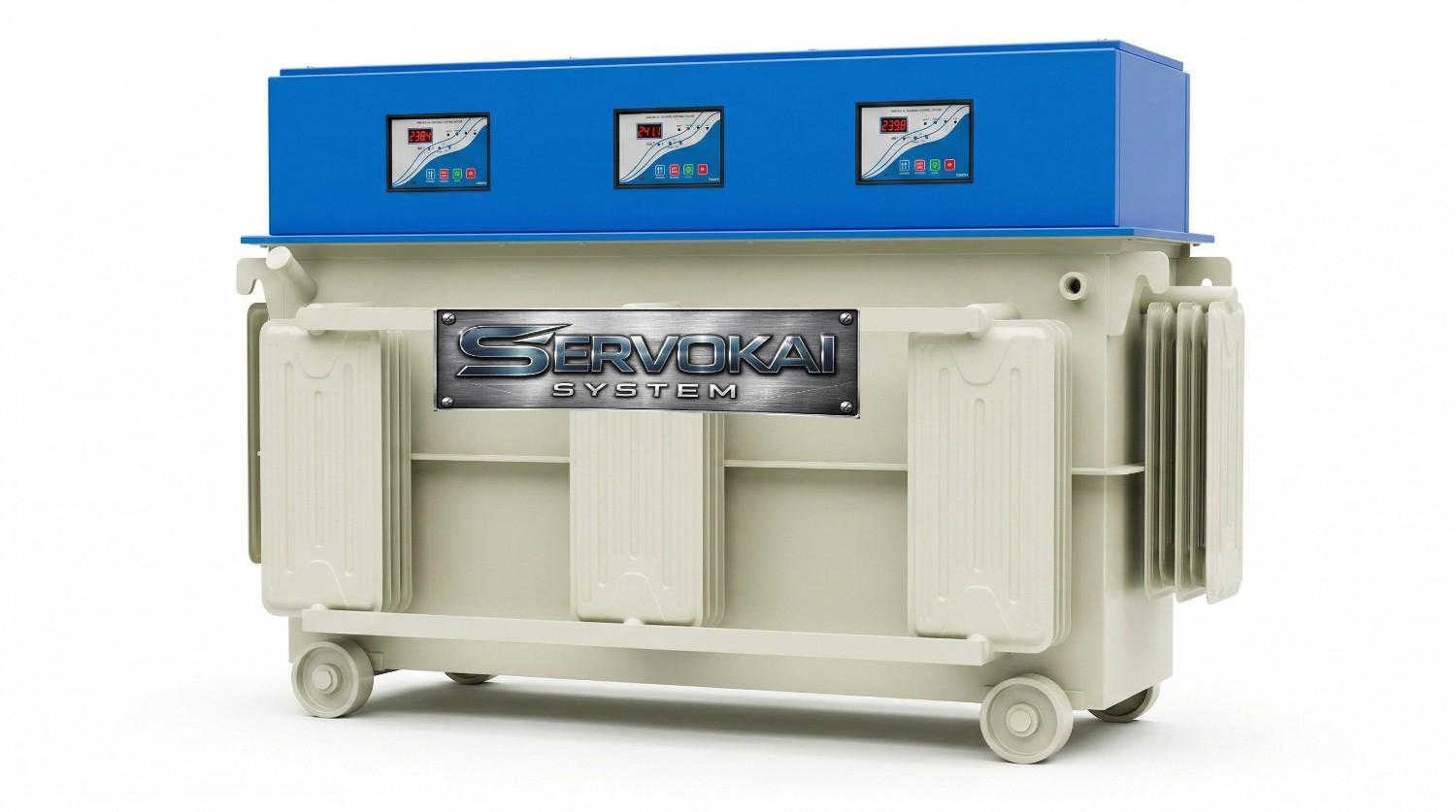 3 Phase Oil Cooled Servo Stabilizer — 600 KVA — view 2