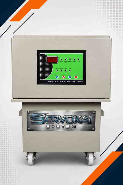 25 kVA Single Phase Servo Voltage Stabilizer — image 2