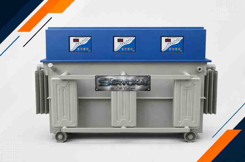 300 kVA Three Phase Servo Voltage Stabilizer — image 1